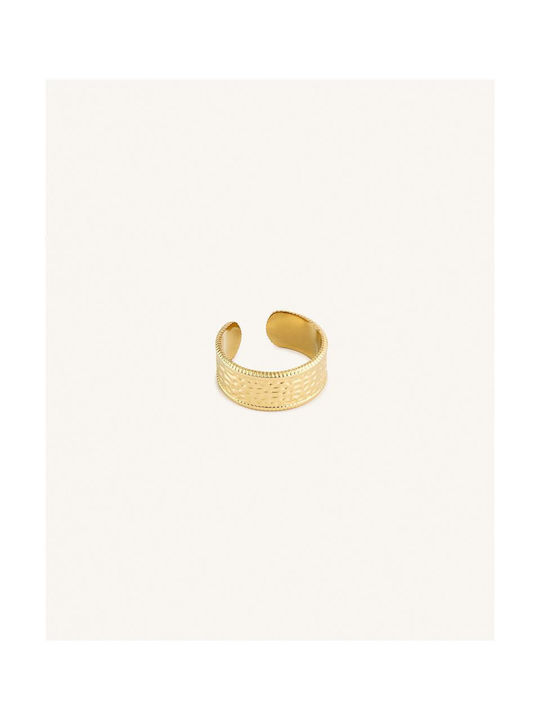 StanStefan Women's Gold Plated Steel Ring Paislee