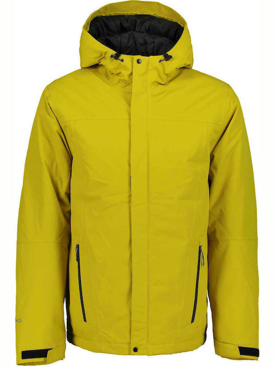Winter Jacket Waterproof Yellow