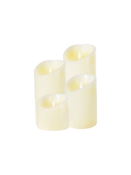 GloboStar Lămpi Decorative Pentru Masă LED Lumânare 10x10x10cm