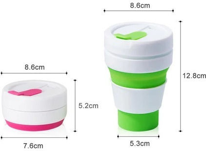 Παιδικό Παγούρι Σιλικόνης 350ml (Διάφορα Σχέδια/Χρώματα)