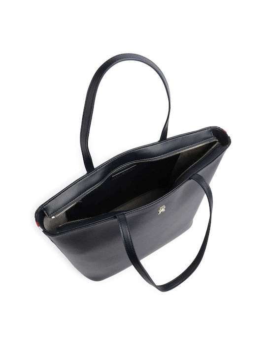 Tommy Hilfiger Essential Women's Bag Shopper Shoulder Navy Blue