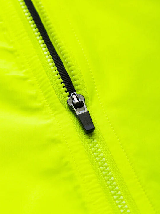 Ärmellos Winter Jacke Winddicht Yellow