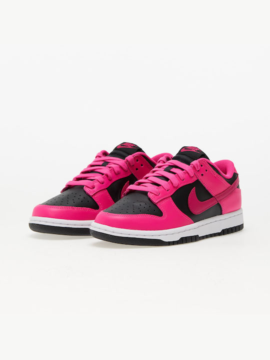 Nike Dunk Low Damen Sneakers Fierce Pink / Fireberry / Black