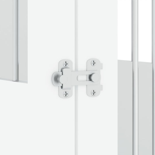 vidaXL Dog House Outdoor White 55x80x68cm