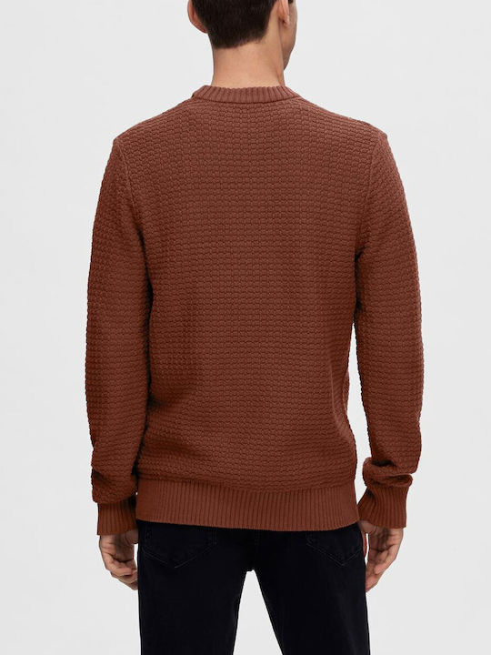 Selected Men's Long Sleeve Sweater CAFE