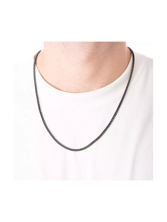 Oxzen Chain Neck made of Stainless Steel Thin Thickness 2.5mm