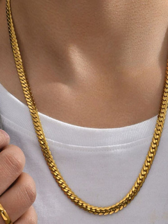 Callajewels Kette Nacken Vergoldet Aus Stahl