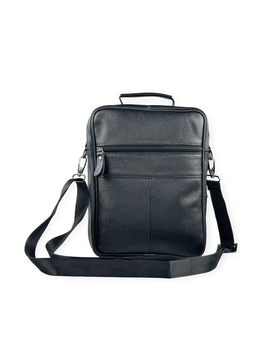 Leather Men's Bag Shoulder / Crossbody Black