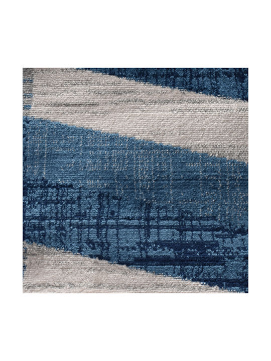 Vincenza Rug Rectangular Grey-D.Blue - HE156