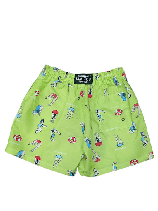 GaFashion Shark One Kinder Badeanzug Badeshorts YELLOW