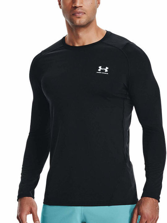 Under Armour Ανδρική Ισοθερμική Μακρυμάνικη Μπλούζα Μαύρη
