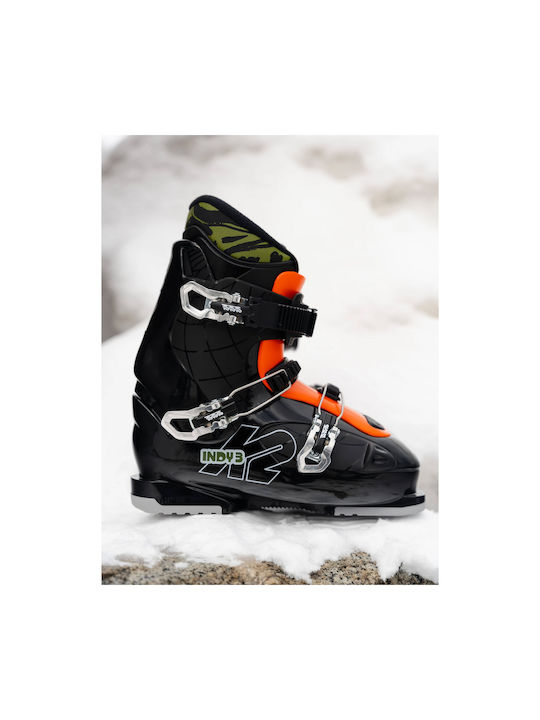 K2 Indy-3 Children's Ski Boots Black