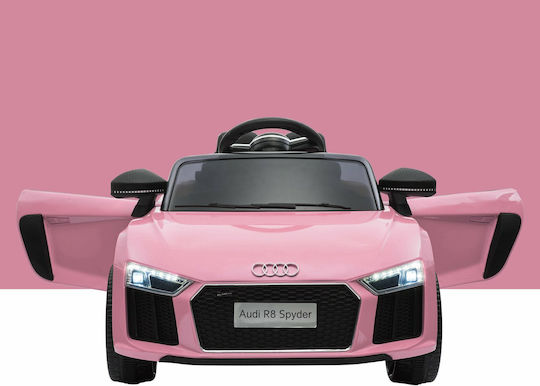 R8 Spyder Διθέσιο με Τηλεκοντρόλ Licensed 12 Volt Ροζ
