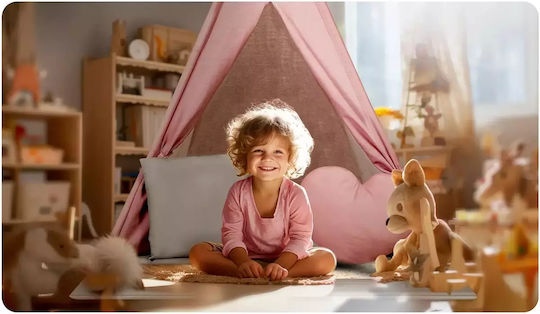 Nukido Kids Indian Teepee Play Tent Teepee for 3+ years Pink