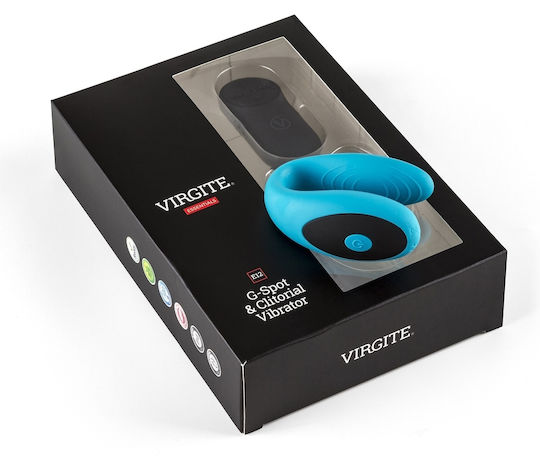 Virgite Δονητής G-Spot με Απομακρυσμένο Έλεγχο Μπλε