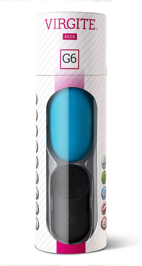 Virgite Vibrator Egg Light Blue