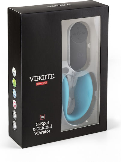 Virgite Δονητής G-Spot με Απομακρυσμένο Έλεγχο Μπλε