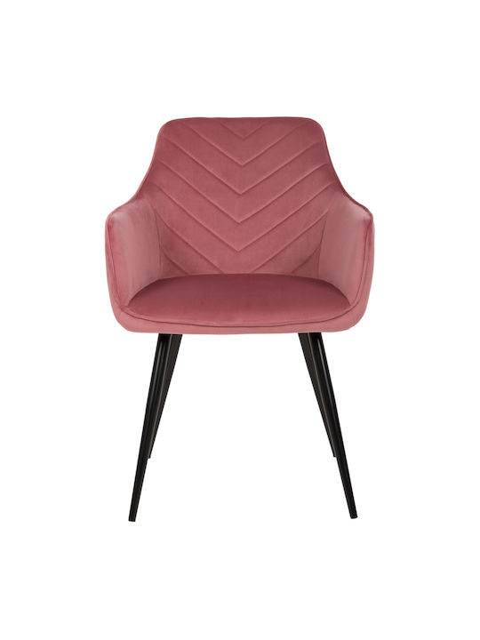 Latrell Dining Room Velvet Armchair Rotten Apple 55x57x84cm