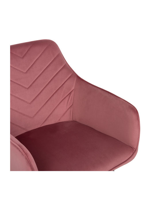 Latrell Dining Room Velvet Armchair Rotten Apple 55x57x84cm