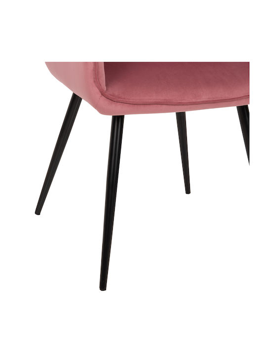 Latrell Dining Room Velvet Armchair Rotten Apple 55x57x84cm