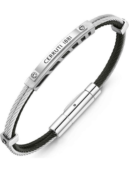 Cerruti Herren Armband aus Stahl