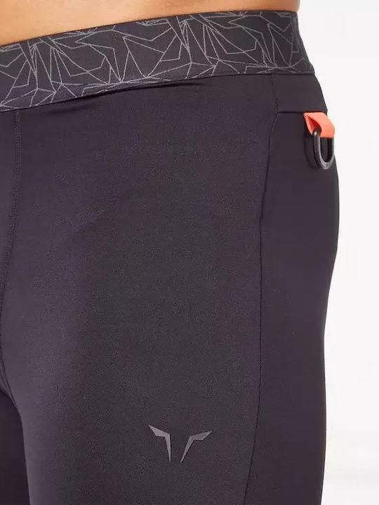 Squatwolf Men's Sports Long Leggings Black