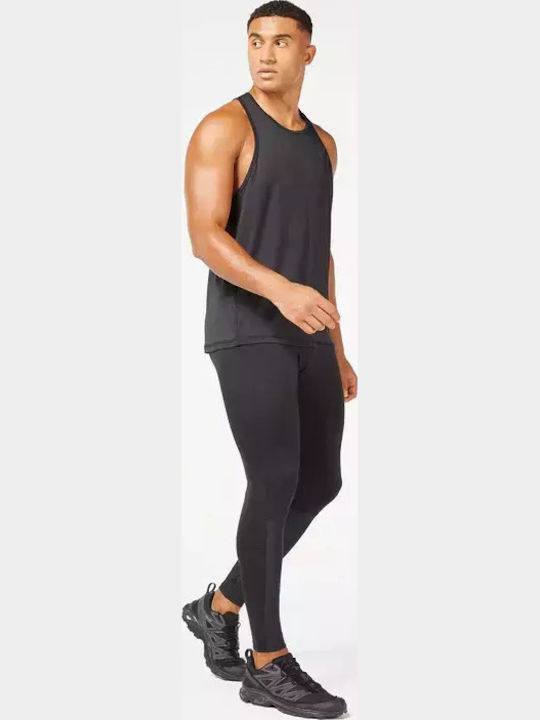 Squatwolf Men's Sports Long Leggings Black