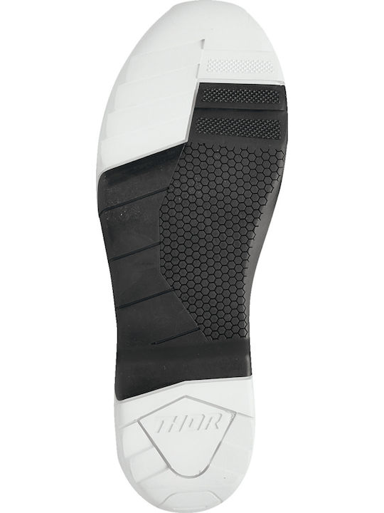 Thor MX Blitz XR Ανδρικές Μπότες Motocross Δερμάτινες White/Black