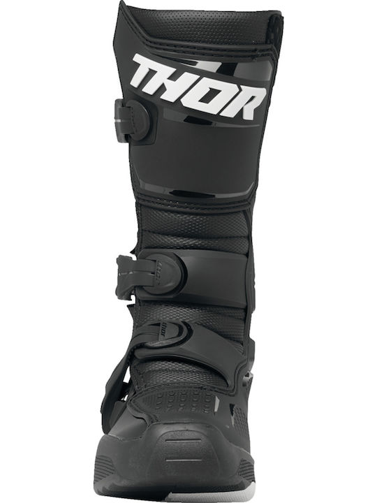 Thor MX Youth Blitz XR Кожени Черно/бяло