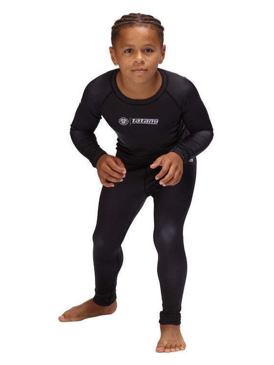 Tatami Fightwear Детска Тениска 22-KRG-012 за Джиу-джицу Черен