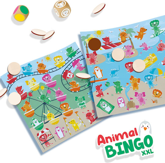 Επιτραπέζιο Παιχνίδι Bingo Cu Animale Xxl 4+ Ετών Ses Creative