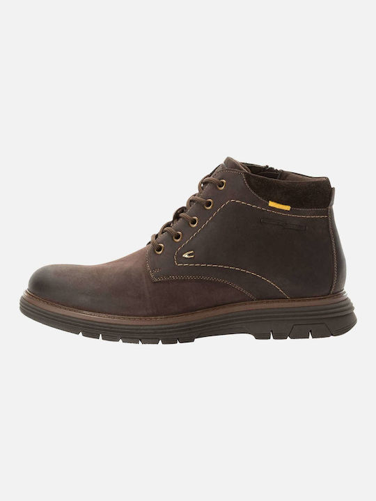 Camel Active Men's Leather Boots Brown