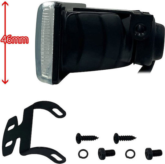 Auto Gs Rectangular Faruri Auto Universal cu Alb Iluminare 2buc