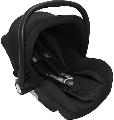 Beboulino Nesna 3 in 1 Verstellbar 3 in 1 Baby Kinderwagen Geeignet für Neugeborene Schwarz