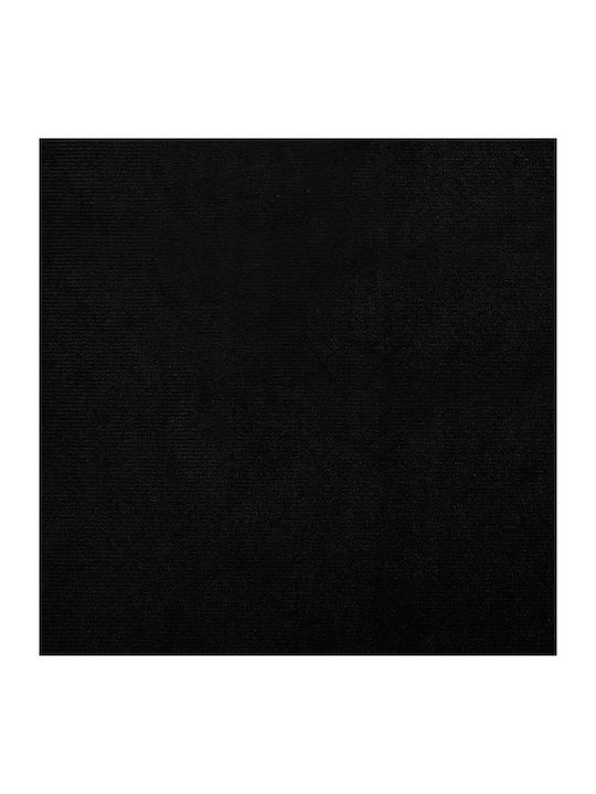 Μπάρελ Πολυθρόνα Βελούδινη Μαύρη 70x56x68cm