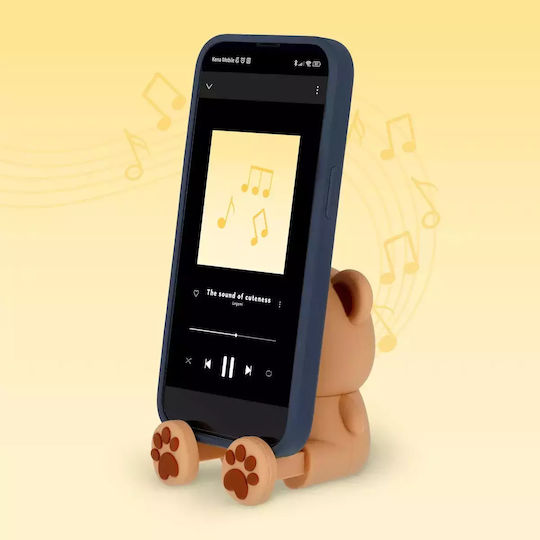 Legami Milano The Sound of Cuteness Bear Ηχείο Bluetooth με Διάρκεια Μπαταρίας έως 3 ώρες Καφέ