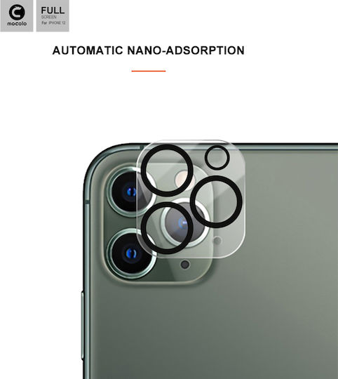 Mocolo Lens Full Camera Protection Membrane Black for the iPhone 11 Pro / iPhone 11 Pro Max