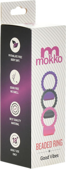 Mokko Toys Δονούμενο Δαχτυλίδι Πέους Σιλικόνης Ροζ