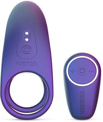 Infinity Ignite Remote Vibrating Δονούμενο Δαχτυλίδι Πέους Σιλικόνης Μωβ HUE015