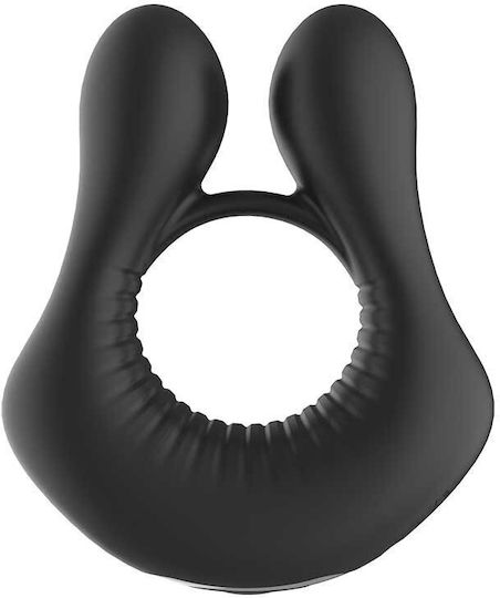 Dream Toys Ramrod Δονούμενο Δαχτυλίδι Πέους Μαύρο