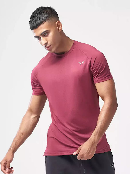 Squatwolf Men's Short Sleeve T-shirt Burgundy