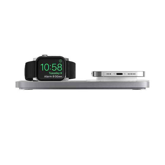 Nomad Magsafe Charger 15W Silver (Base ONE Max)
