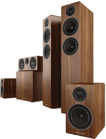 Acoustic Energy AE308 Wireless Active Subwoofer with Speaker 12" 500W Walnut