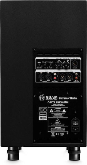 Adam Sub10 Mk2 Aktiv Subwoofer mit Lautsprecher 10" 200W Schwarz