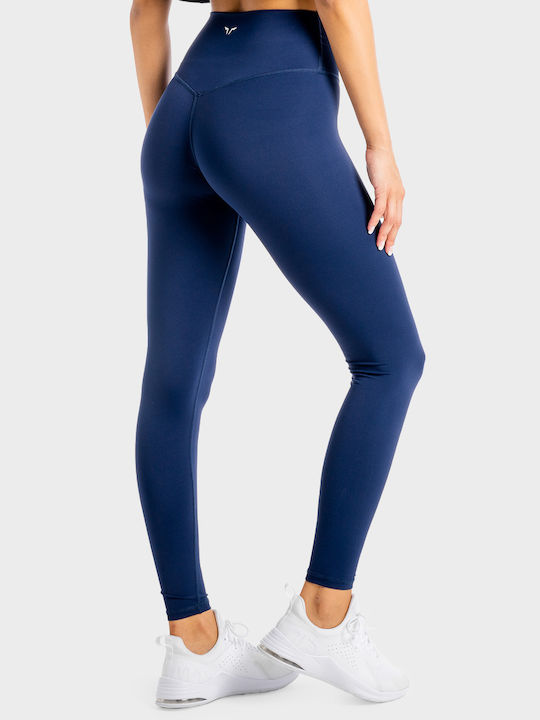 Обучение Женски Дълга легинси Високоталирани и с Push Up Navy