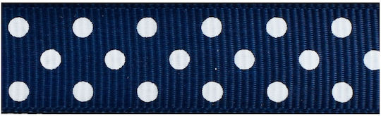 Cosmofan Satin,σατεν Band Monochrom Blau 22.5meters mit Breite 15mm