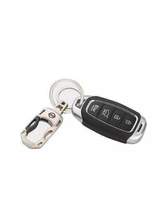 Nissan Keychain Silver