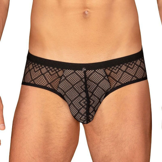 Obsessive Severio Ανδρικό Εσώρουχο Jockstrap Μαύρο