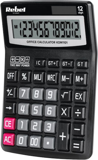 Rebel Calculator în Culoarea Negru 1buc