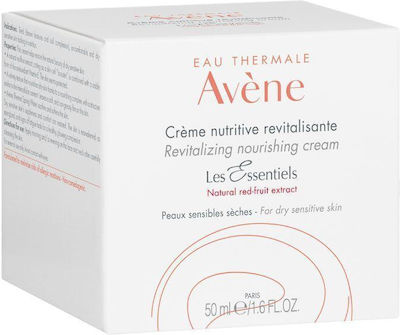 Avene Les Essentiels Moisturizing & Regenerating Cream Face for Dry/Sensitive Skin 50ml